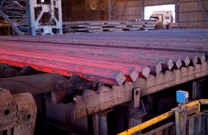 Annual production of more than 1.3 million tons of steel billets